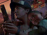 The Walking Dead — Clem And Baby AJ