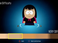 South Park: The Fractured But Whole — Character Creation And Difficulty Slider