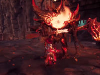 Darksiders III — Fighting A Lava Brute