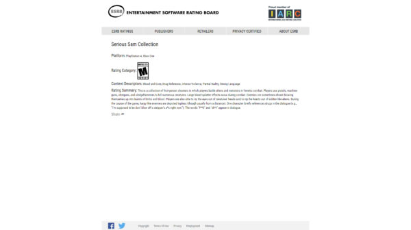 Serious Sam Collection — ESRB