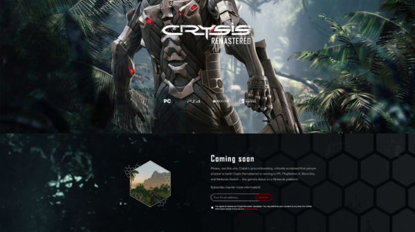 Crysis Remastered — Leak