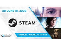 Detroit: Become Human, Beyond: Two Souls, & Heavy Rain — Steam Announcement