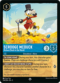 Disney Lorcana — Scrooge McDuck