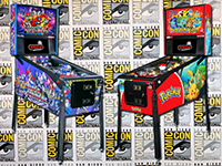 SDCC Showcase — Stern Pinball Transformers & Pokémon